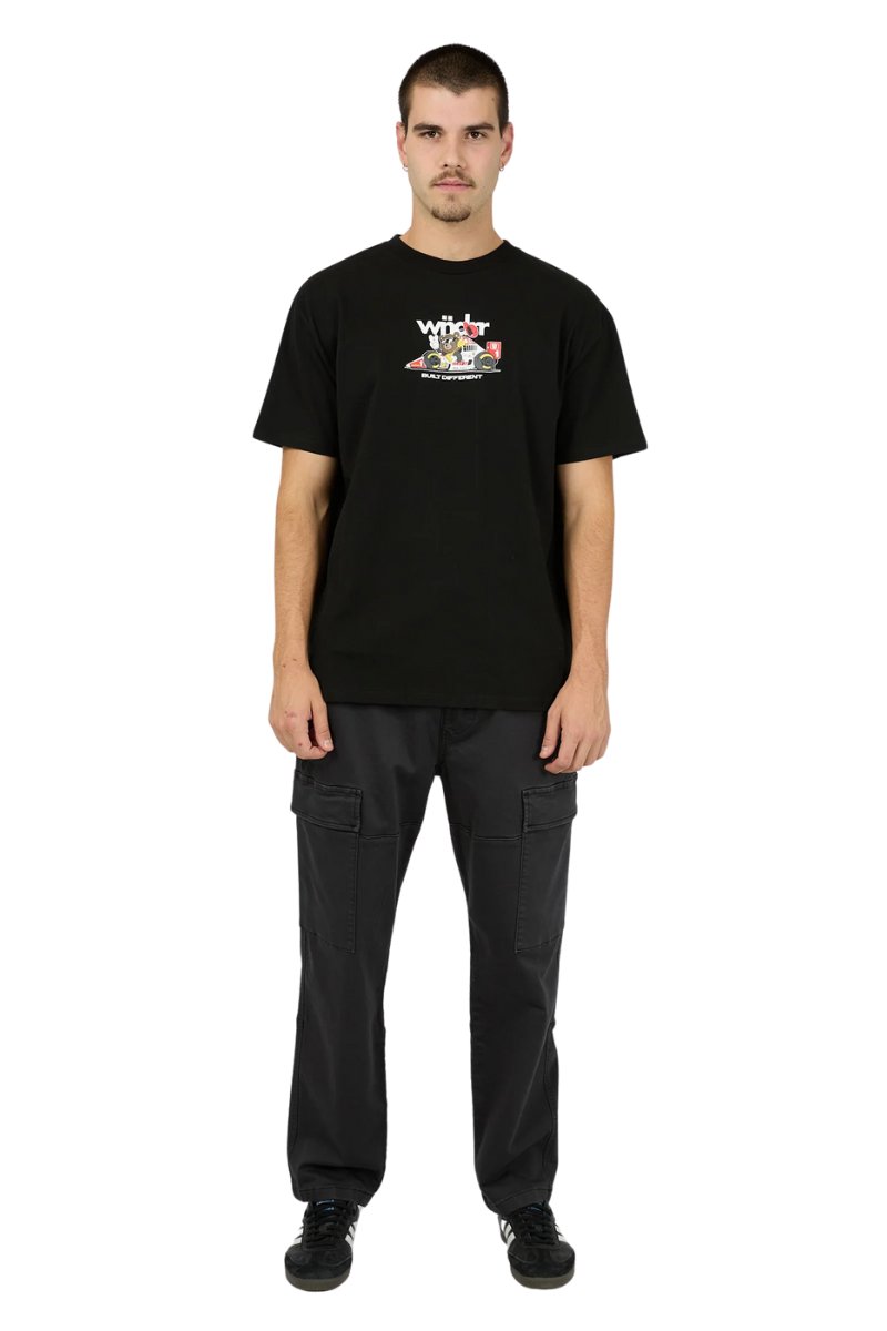 Wndrr | Mens Albert Box Fit Tee (Black)