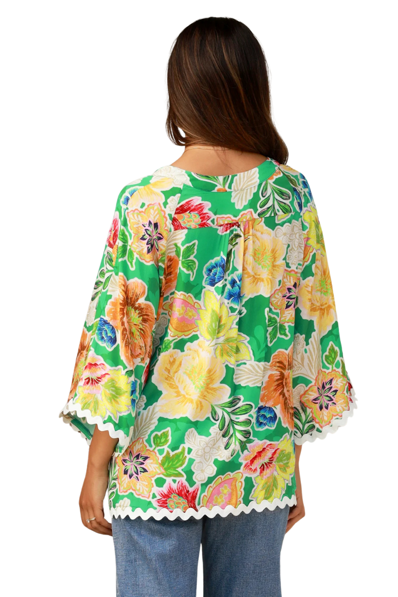 Dreamcatcher | Womens Kianna Top (Green)