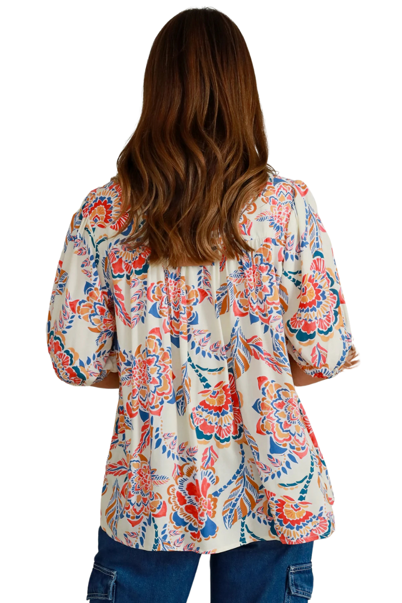 Dreamcatcher | Womens Helena Top (White)