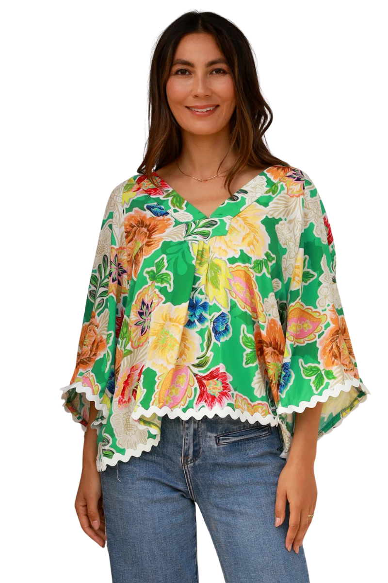 Dreamcatcher | Womens Kianna Top (Green)