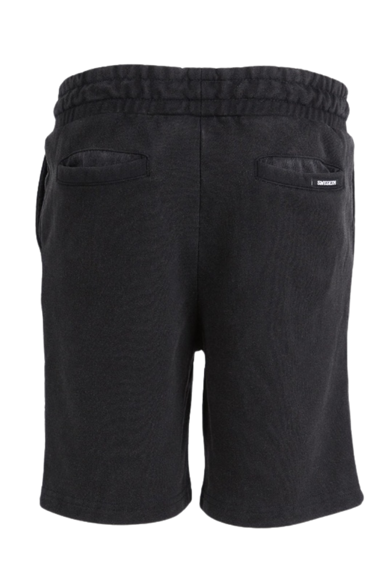 St Goliath | Boys Track Fleece Short (Washed Black)