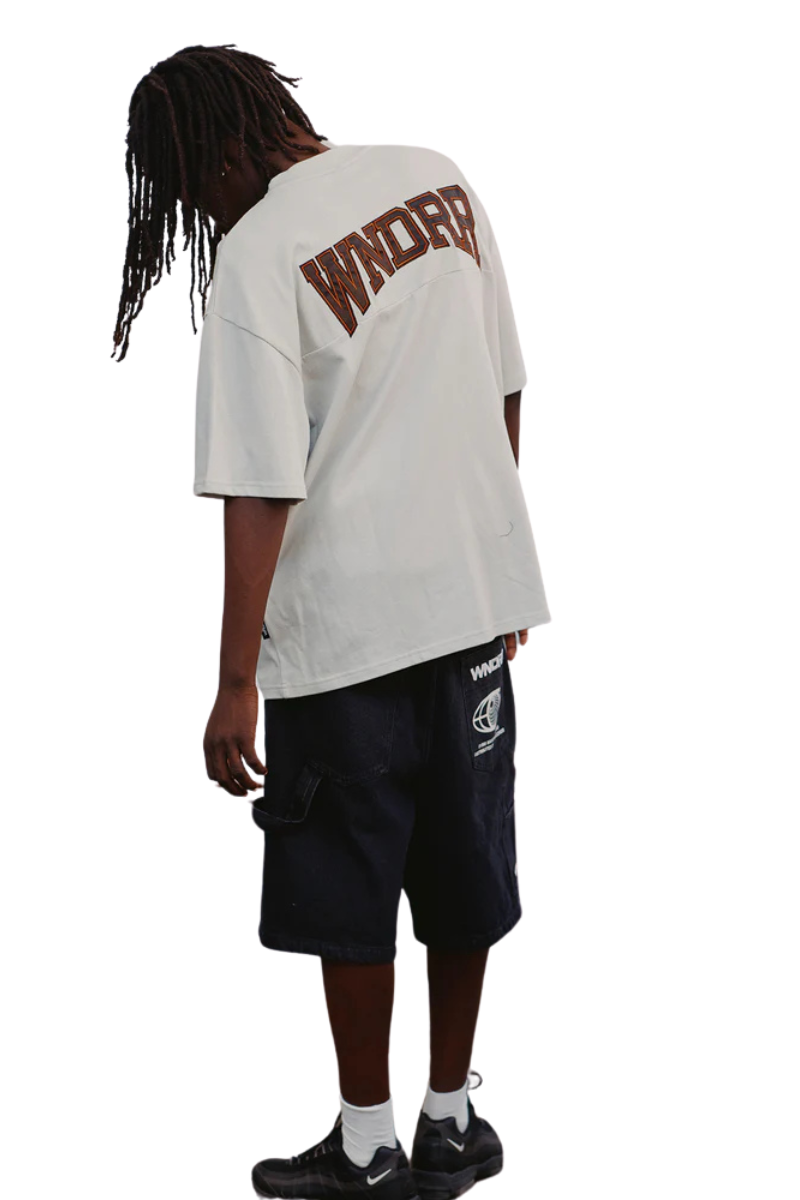 Wndrr | Mens ARC Heavy Weigh Tee (Oyster)