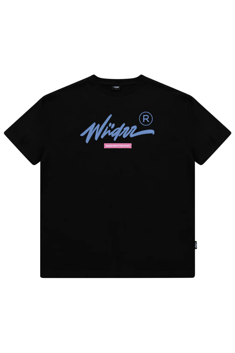 Wndrr | Mens Chain Box Fit Tee (Black)