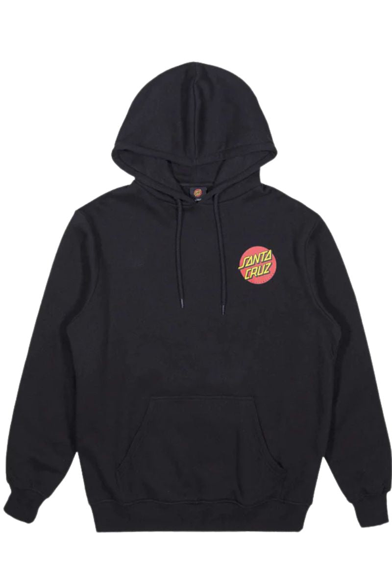 Santa Cruz | Mens Classic Dot Chest Hoody (Black)