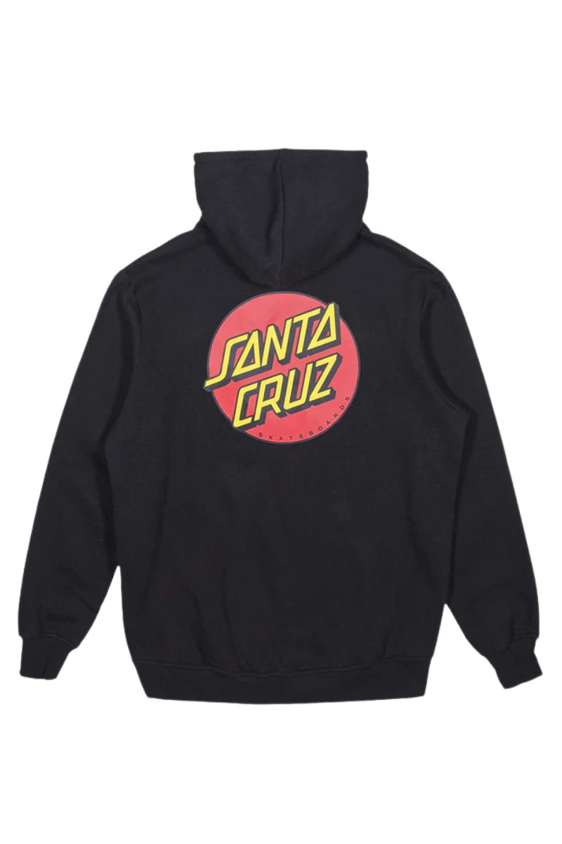 Santa Cruz | Mens Classic Dot Chest Hoody (Black)