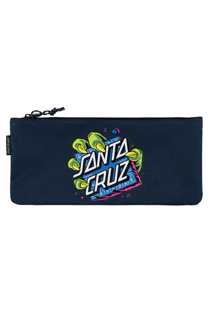 Santa Cruz | Unisex Johnson Beast Dot Pencil Case Single Zip (Navy)