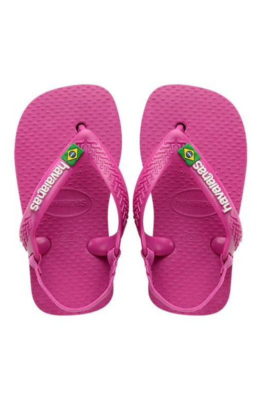 Havaianas | Baby Brazil Logo (Pink)