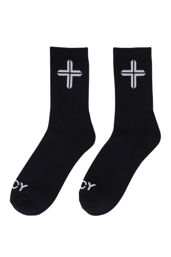 Kiss Chacey KSCY| Raid 2 Pack Mid Socks (Black)