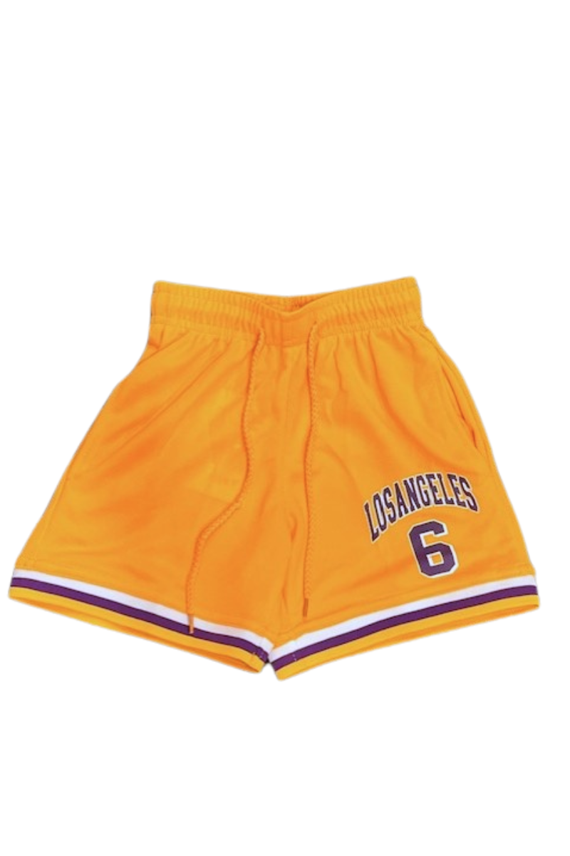 Original Deluxe | Kids Basketball Shorts (Gold)