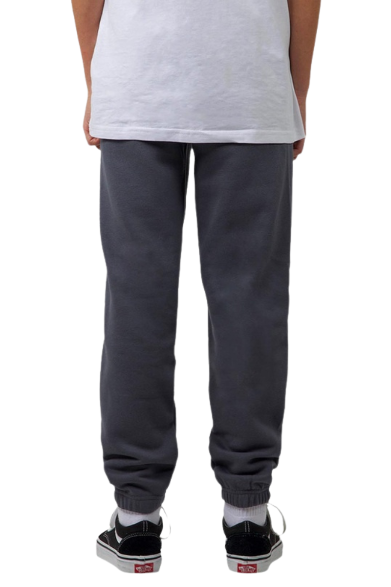 Santa Cruz | Kids Solid Strip Track Elastic Track Pant (Charcoal)