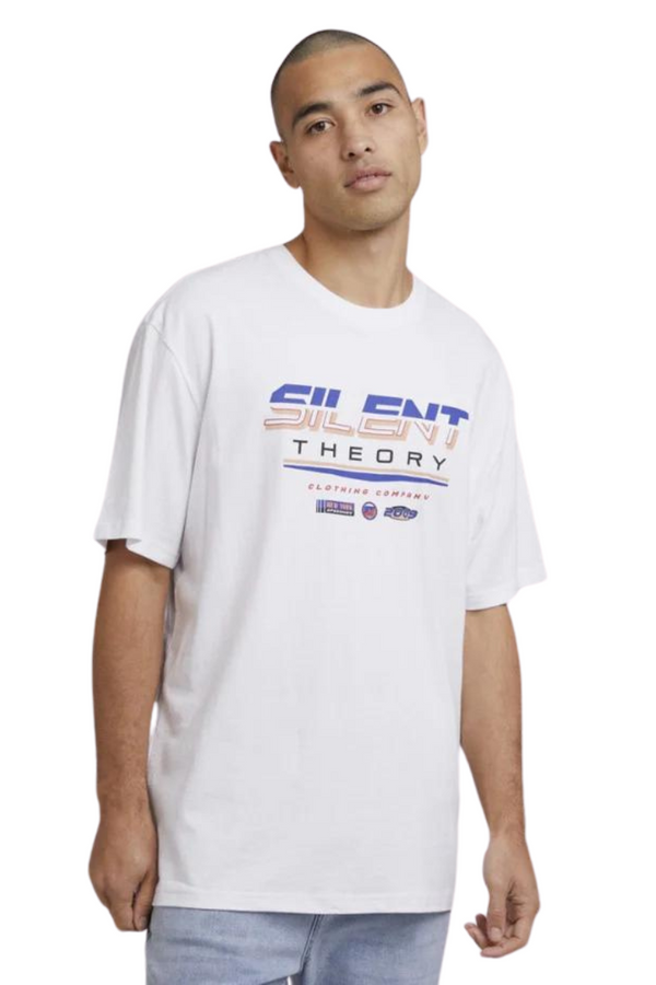 Silent Theory | Mens Ryder Tee (White)