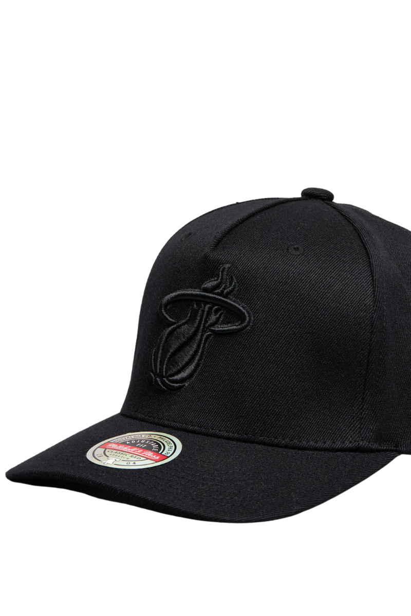 Mitchell & Ness | Mens Nba Miami Heat Cap (Black/Black)