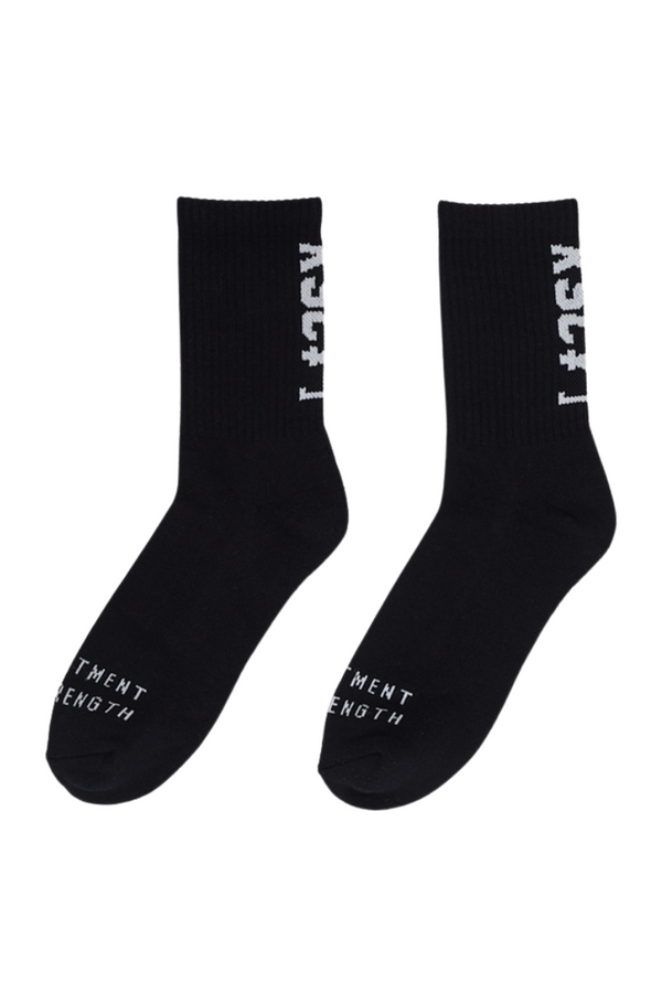 Kiss Chacey KSCY| Raid 2 Pack Mid Socks (Black)