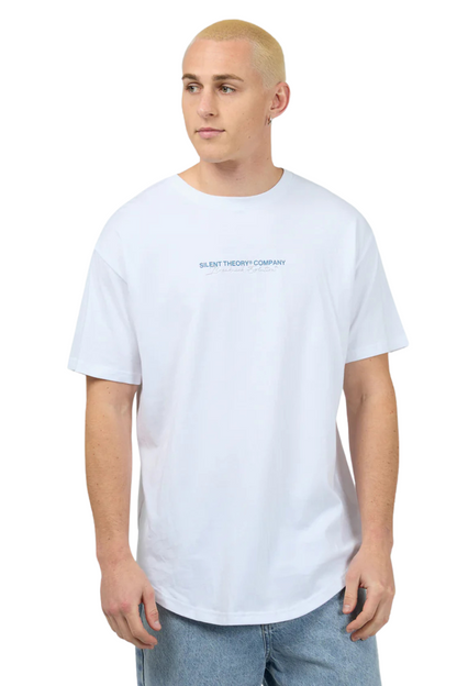 Silent Theory | Mens Dual Tee (White)