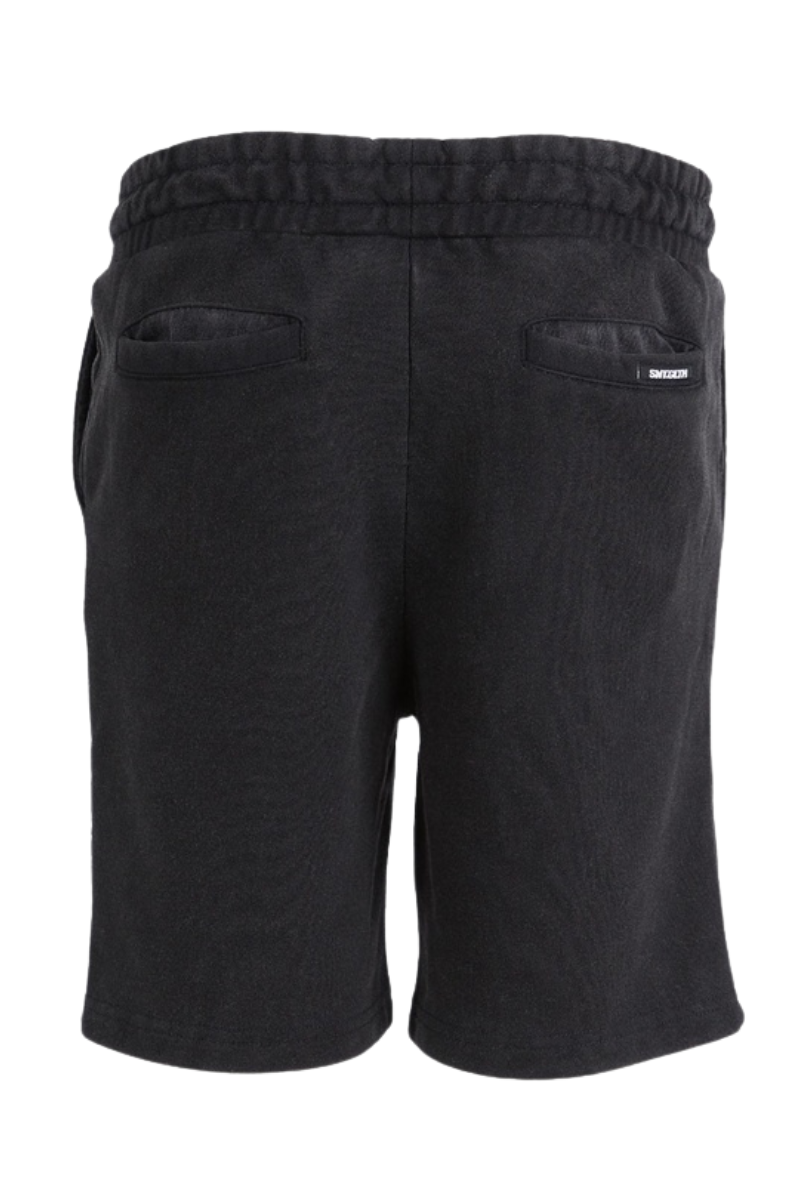 St Goliath | Boys Track Fleece Short  (Washed Black)