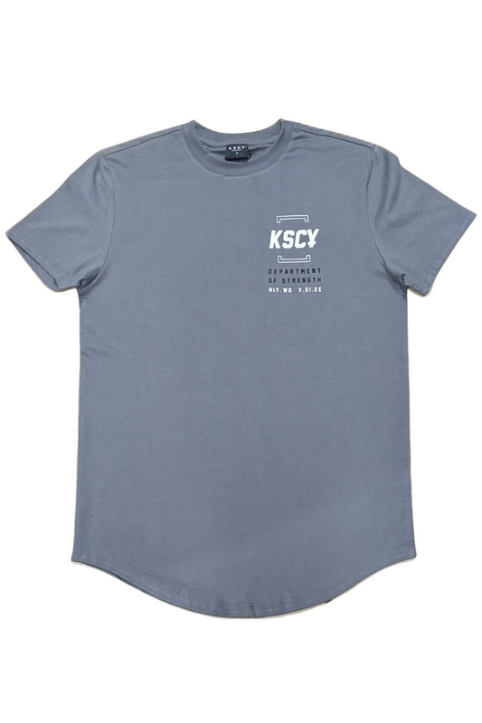 Kiss Chacey KSCY | Mens Department Dual Curved Tee (Charcoal)