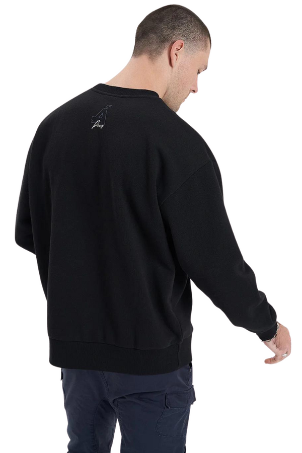 Americain | Mens Viral Sweater (Jet Black)