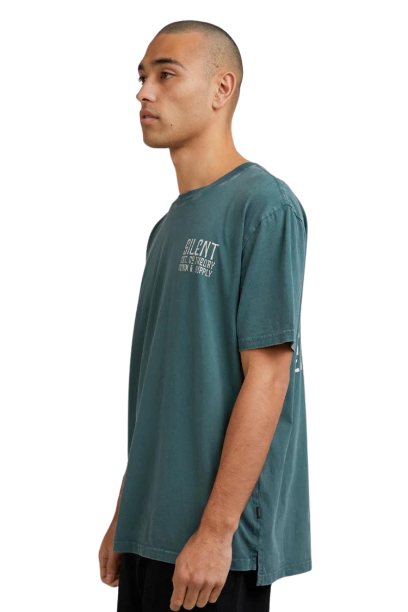 Silent Theory | Mens Deck Tee (Green)