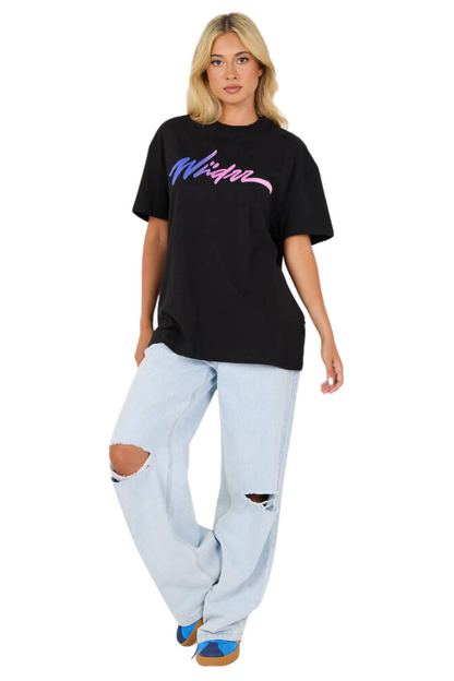 Wndrr | Unisex Artemis Box Fit Tee (Black)