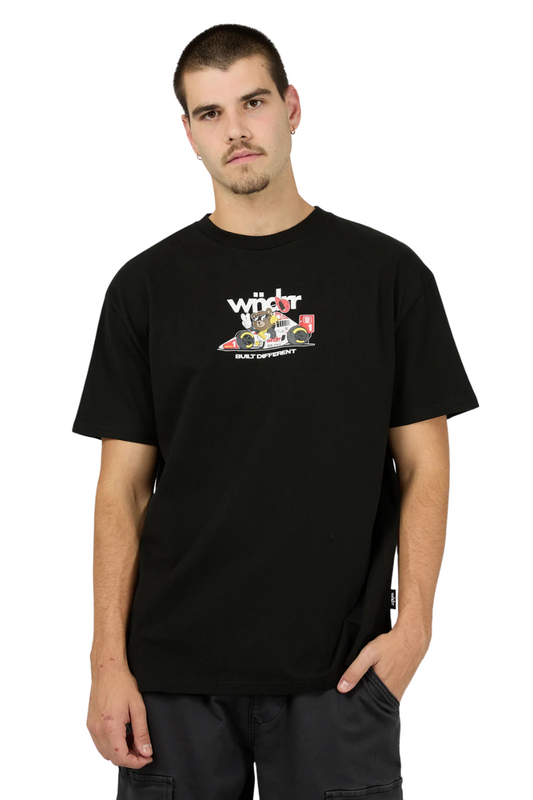 Wndrr | Mens Albert Box Fit Tee (Black)