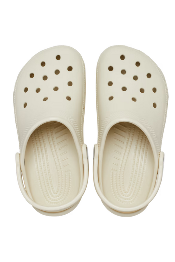 Crocs | Kids Classic Clog Sandal (Bone)