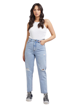 All About Eve | Womens Ellen Mom Jean (Light Blue)