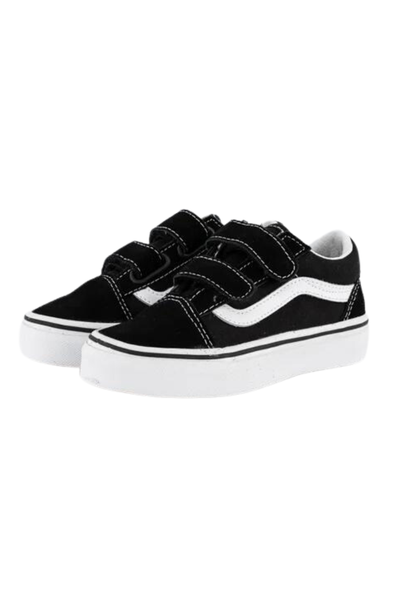 Vans | Kids Old Skool V (Black/True White)