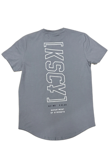 Kiss Chacey KSCY | Mens Department Dual Curved Tee (Charcoal)