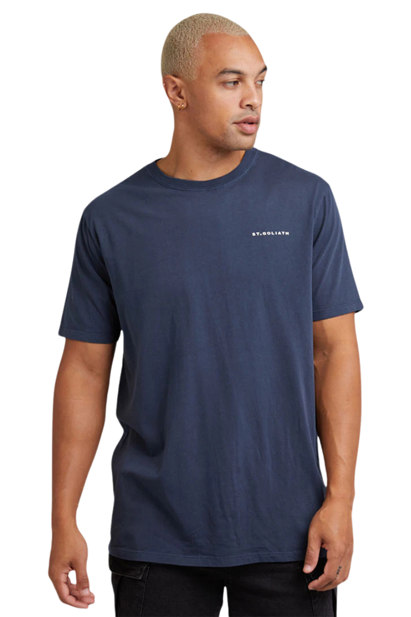 St Goliath | Mens Essential Tee (Navy)