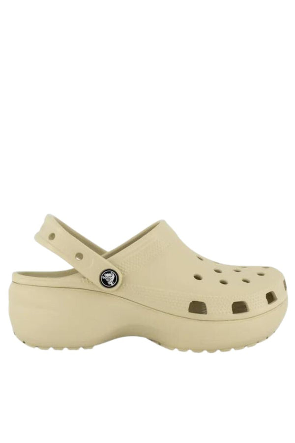 Crocs | Womens Classic Platform Clog (Bone)