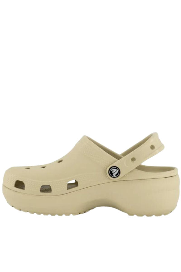 Crocs | Womens Classic Platform Clog (Bone)