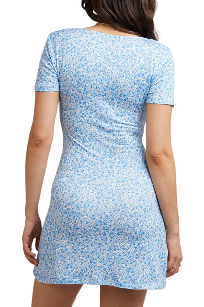 All About Eve | Womens Betty Mini Dress (Blue)