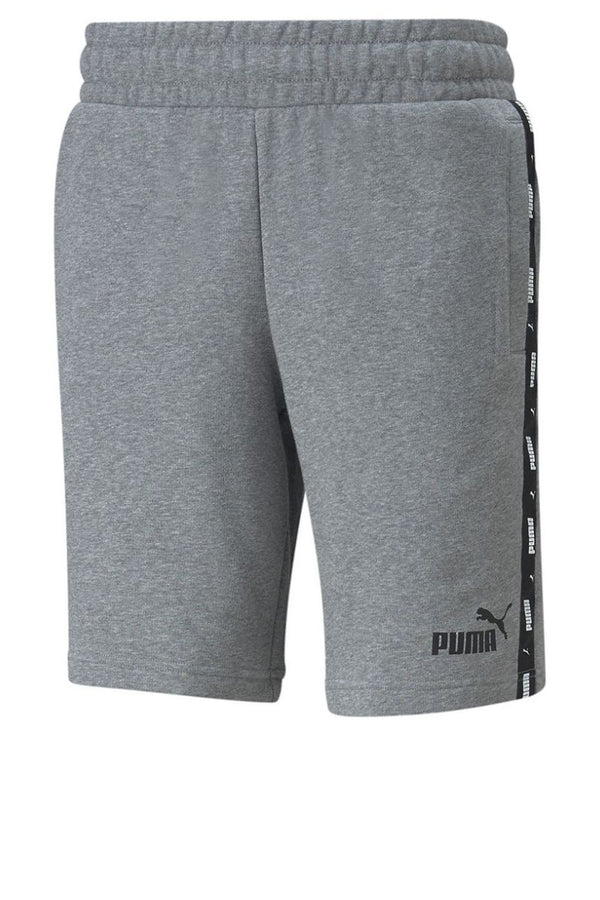 Puma | Mens Ess+ Tape Shorts 9" TR (Grey)