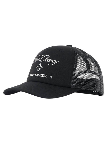 Kiss Chacey KSCY | Hellfire Trucker Cap (Black)