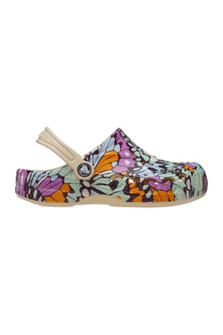 Crocs | Kids Baya Seasonal Printed Clog (Winter White)