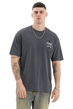 Kiss Chacey KSCY | Mens Wendel Box Fit Tee (Pigment Asphalt)