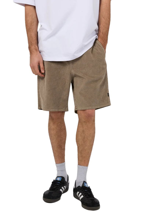 Silent Theory | Mens Cord Short (Tan)