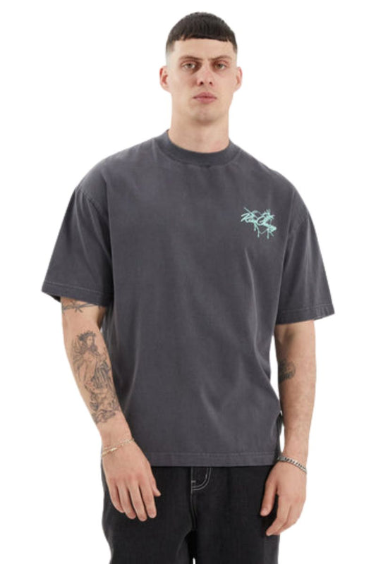 Kiss Chacey KSCY | Mens Sartell Street Tee (Pigment Asphalt)