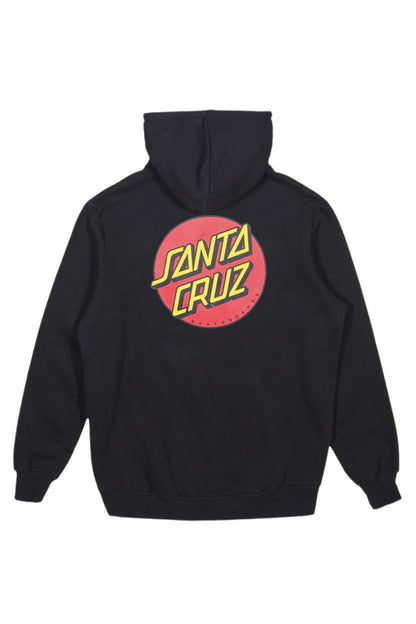 Santa Cruz | Mens Classic Dot Chest Hoody (Black)