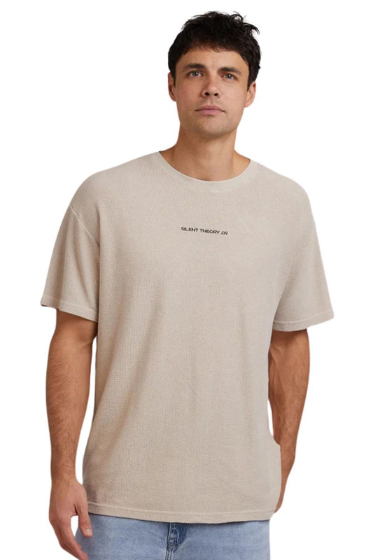 Silent Theory | Mens All Day Logo Tee (Mushroom)