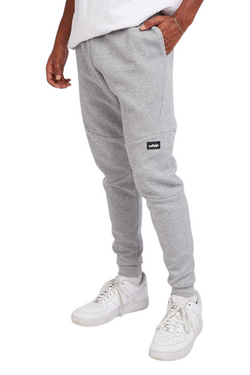 Wndrr | Mens Hoxton V2 Tech Trackpants (Grey Marle)