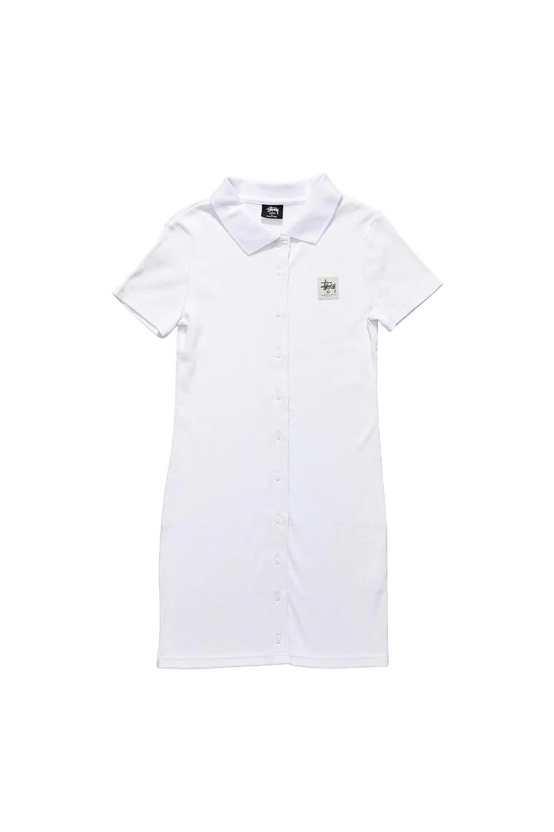 Stussy | Womens Markham Rib Dress (White)