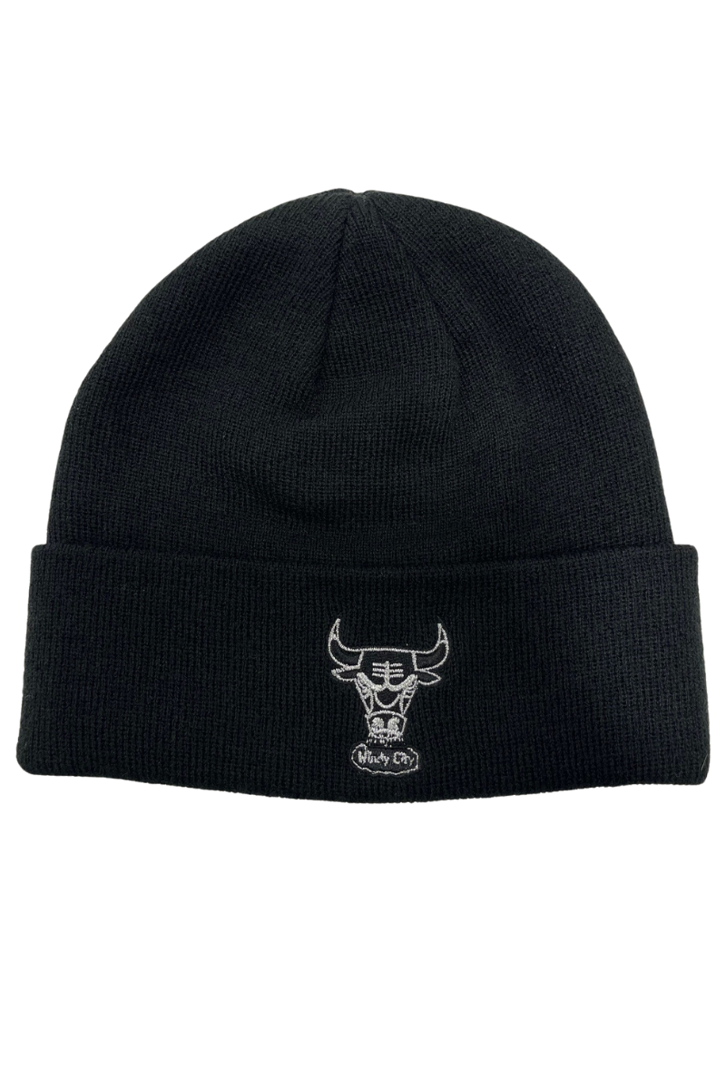 Mitchell & Ness |  Mens Metallic Lg Cuff Knit Bulls