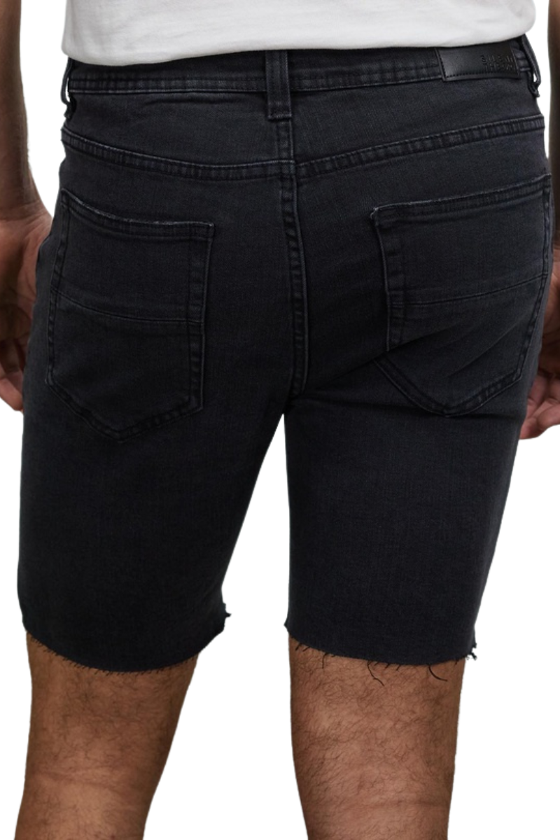 Silent Theory | Mens Shadow Short Raw (Ink)